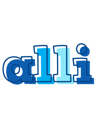 Alli sailor logo