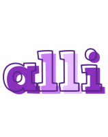 Alli sensual logo