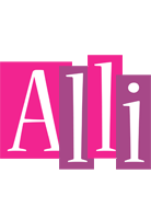 Alli whine logo
