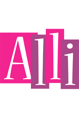 Alli whine logo