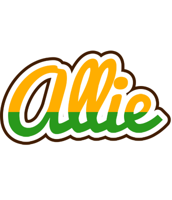 Allie banana logo