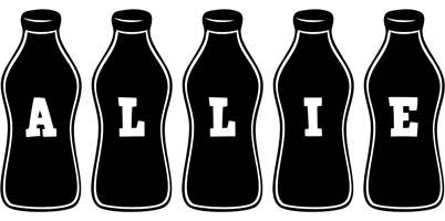 Allie bottle logo