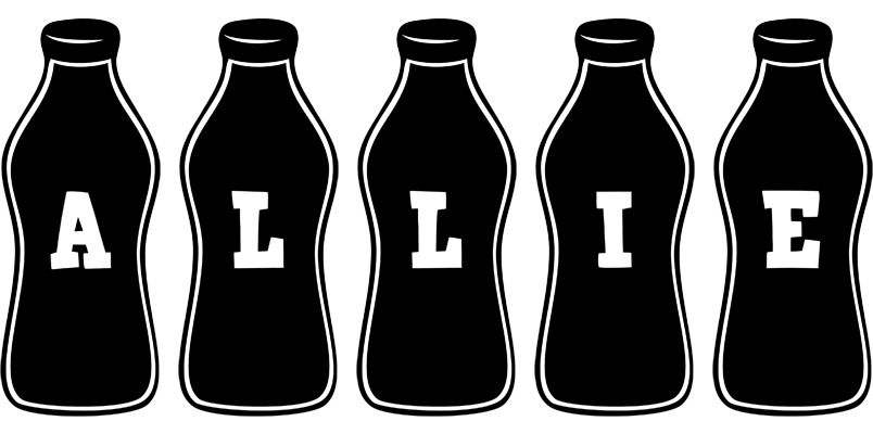 Allie bottle logo