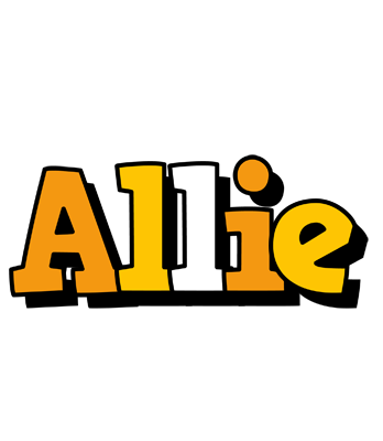 Allie cartoon logo