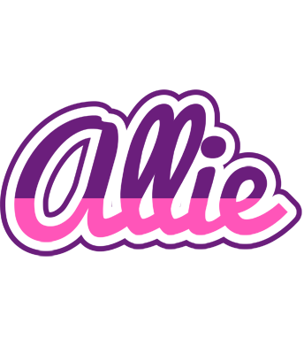 Allie cheerful logo