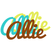 Allie cupcake logo