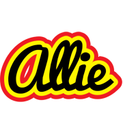 Allie flaming logo