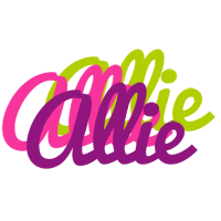 Allie flowers logo