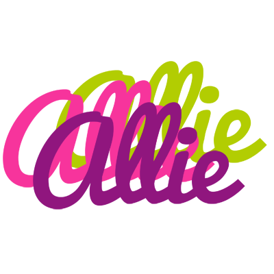 Allie flowers logo