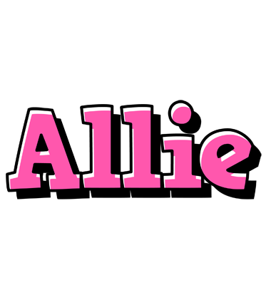 Allie girlish logo