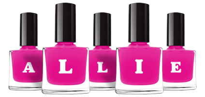 Allie nails logo