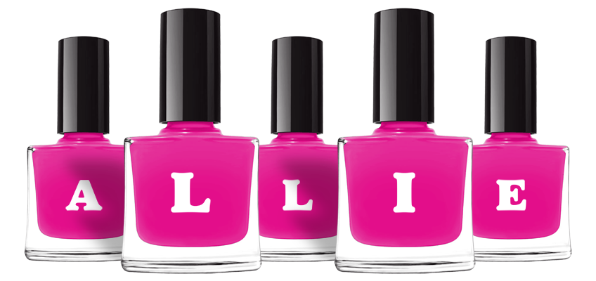 Allie nails logo