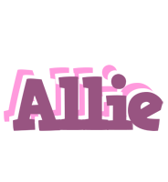 Allie relaxing logo