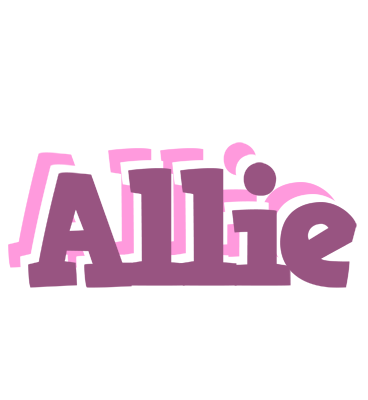 Allie relaxing logo