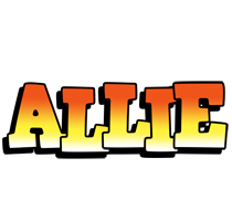 Allie sunset logo