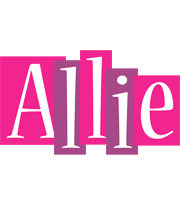 Allie whine logo