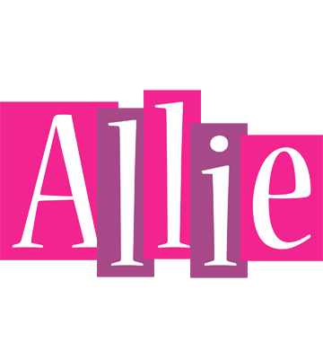 Allie whine logo