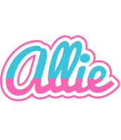 Allie woman logo