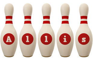 Allis bowling-pin logo