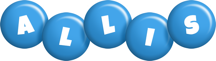 Allis candy-blue logo