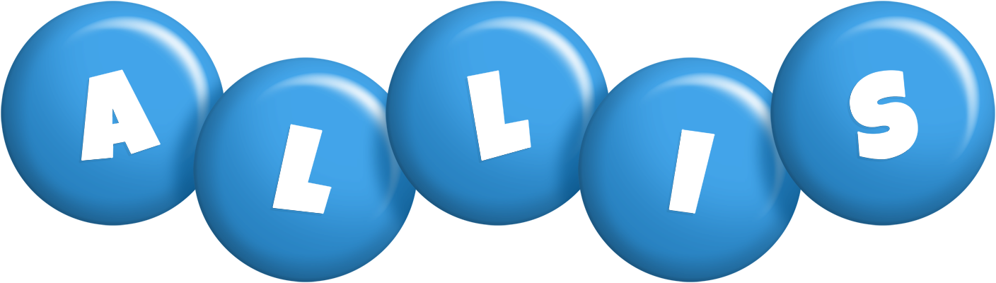 Allis candy-blue logo