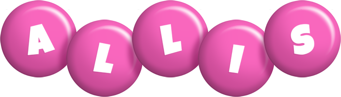 Allis candy-pink logo