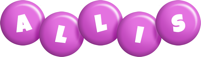 Allis candy-purple logo