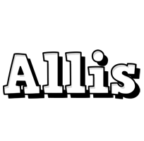 Allis snowing logo