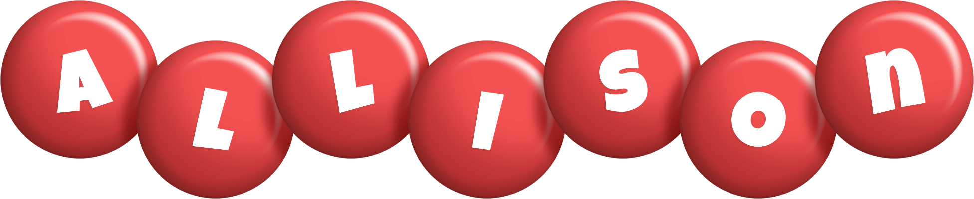 Allison candy-red logo