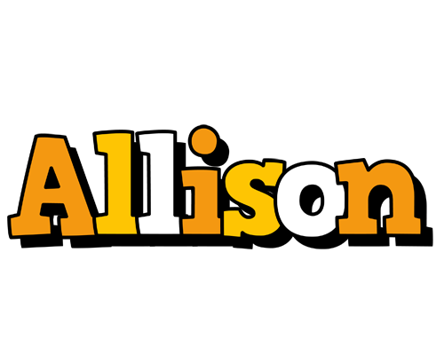 Allison cartoon logo