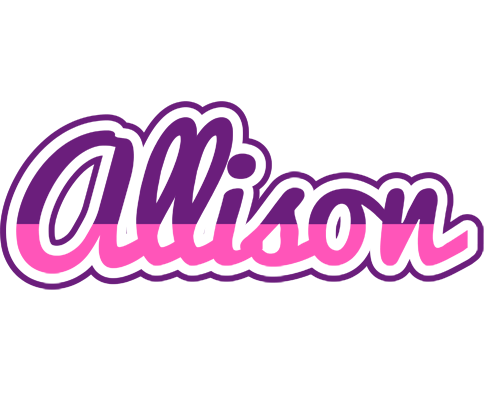 Allison cheerful logo