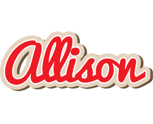 Allison chocolate logo