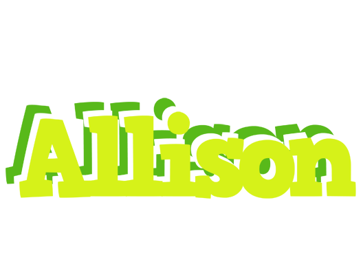 Allison citrus logo