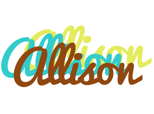 Allison cupcake logo