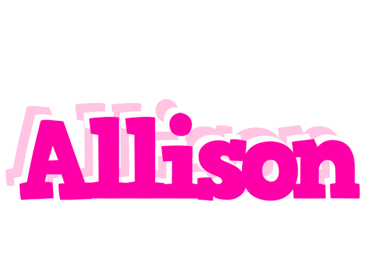 Allison dancing logo
