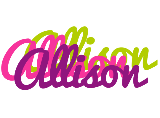 Allison flowers logo