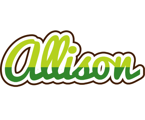 Allison golfing logo