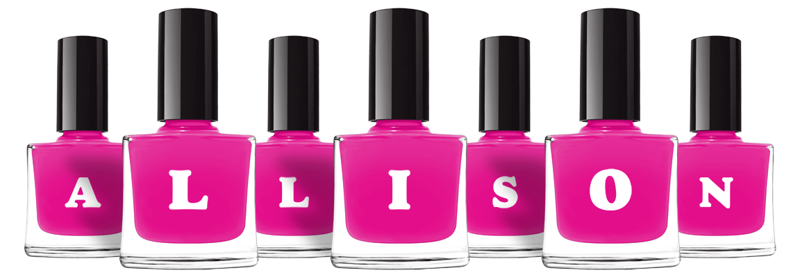 Allison nails logo