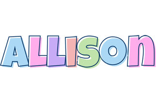 Allison pastel logo