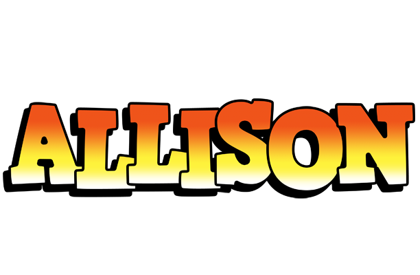 Allison sunset logo