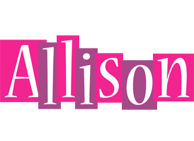 Allison whine logo