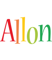 Allon birthday logo