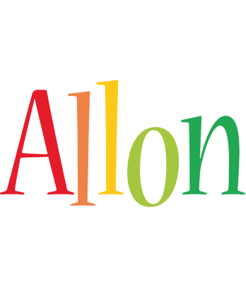 Allon birthday logo