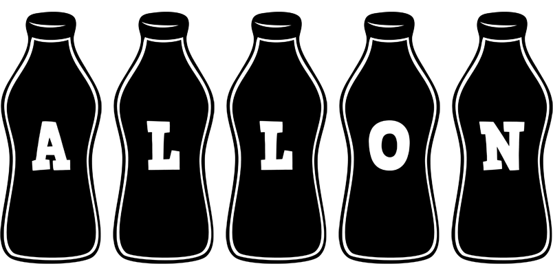 Allon bottle logo