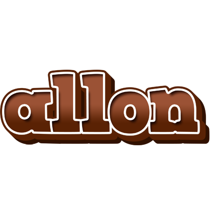 Allon brownie logo