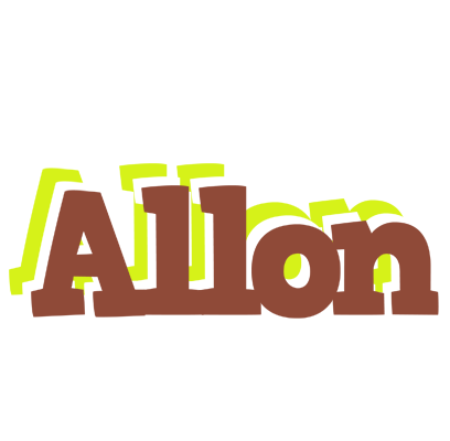 Allon caffeebar logo