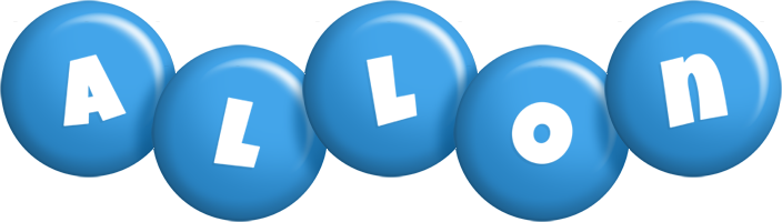 Allon candy-blue logo