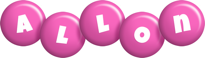 Allon candy-pink logo