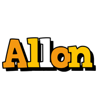 Allon cartoon logo