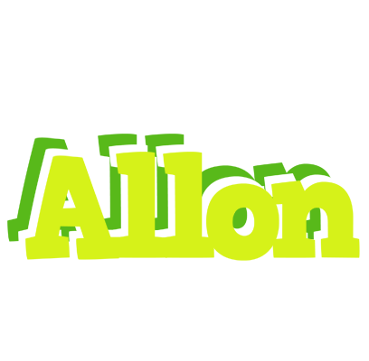 Allon citrus logo